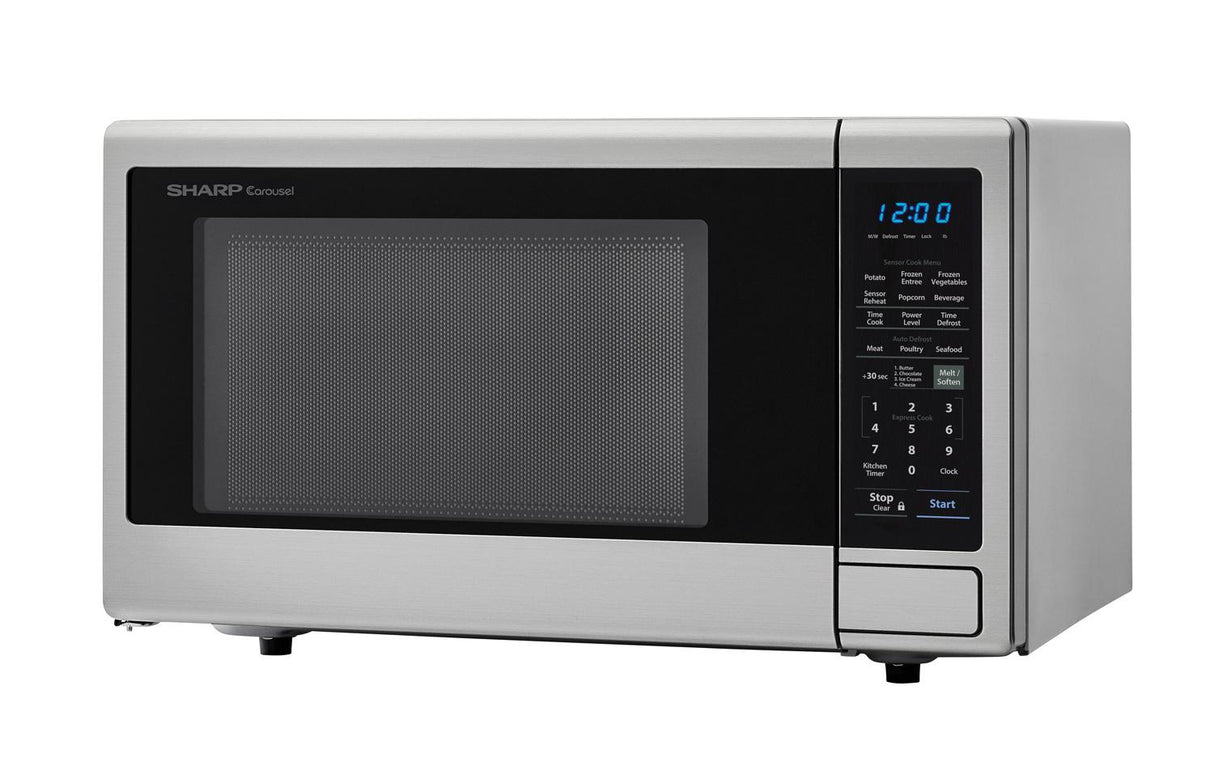 2.2 cu. ft. 1200W Stainless Steel Countertop Microwave Oven