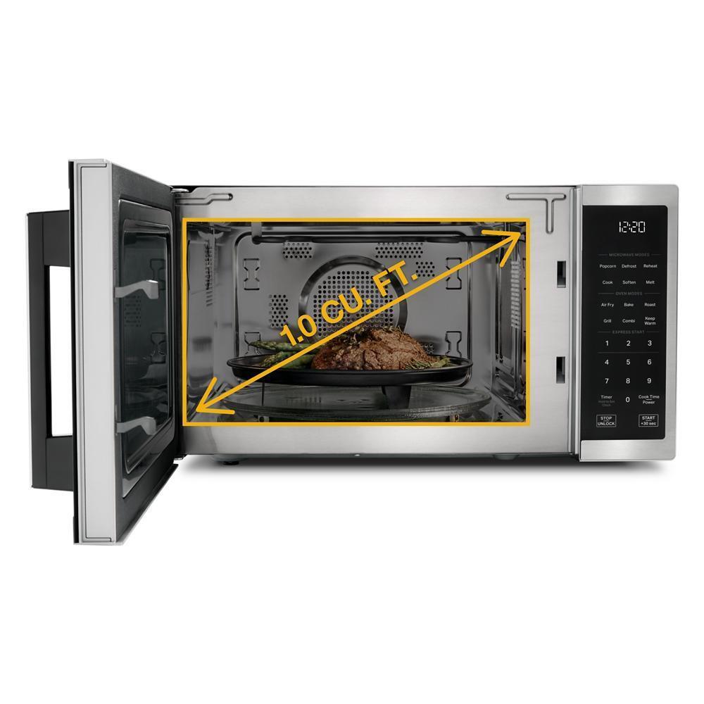 1.0 cu. ft. Stainless Steel All-In-One Multifunctional Countertop Microwave With Air Fry - 900 watt