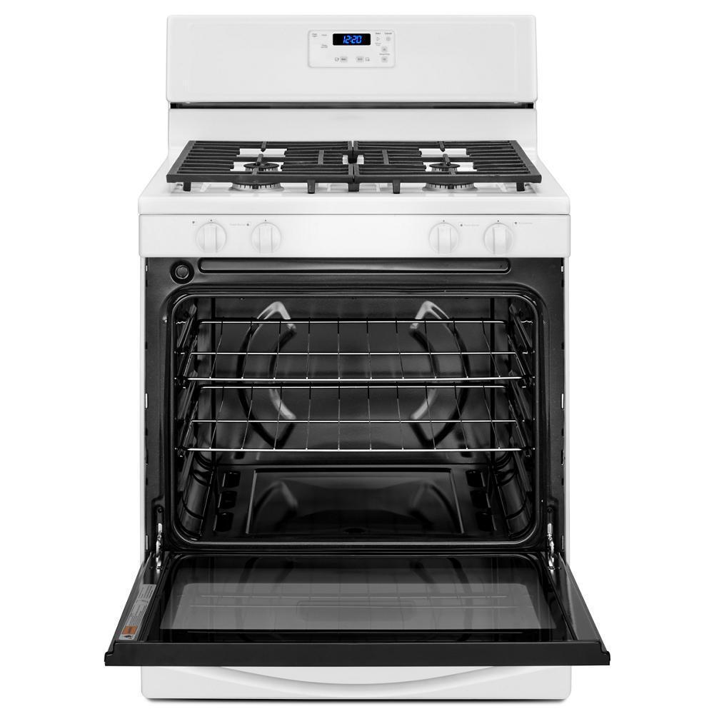 Whirlpool® 5.1 Cu. Ft. Freestanding 4-Burner Gas Stove
