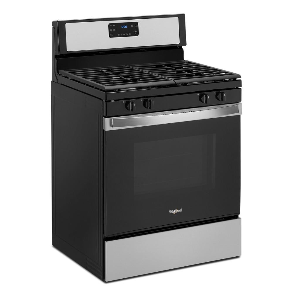 5.0 cu. ft. Whirlpool® gas range with SpeedHeat™ burner