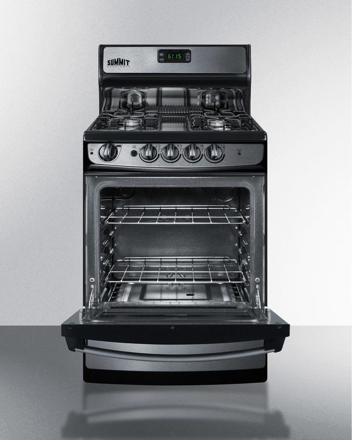 24" Wide Gas Range