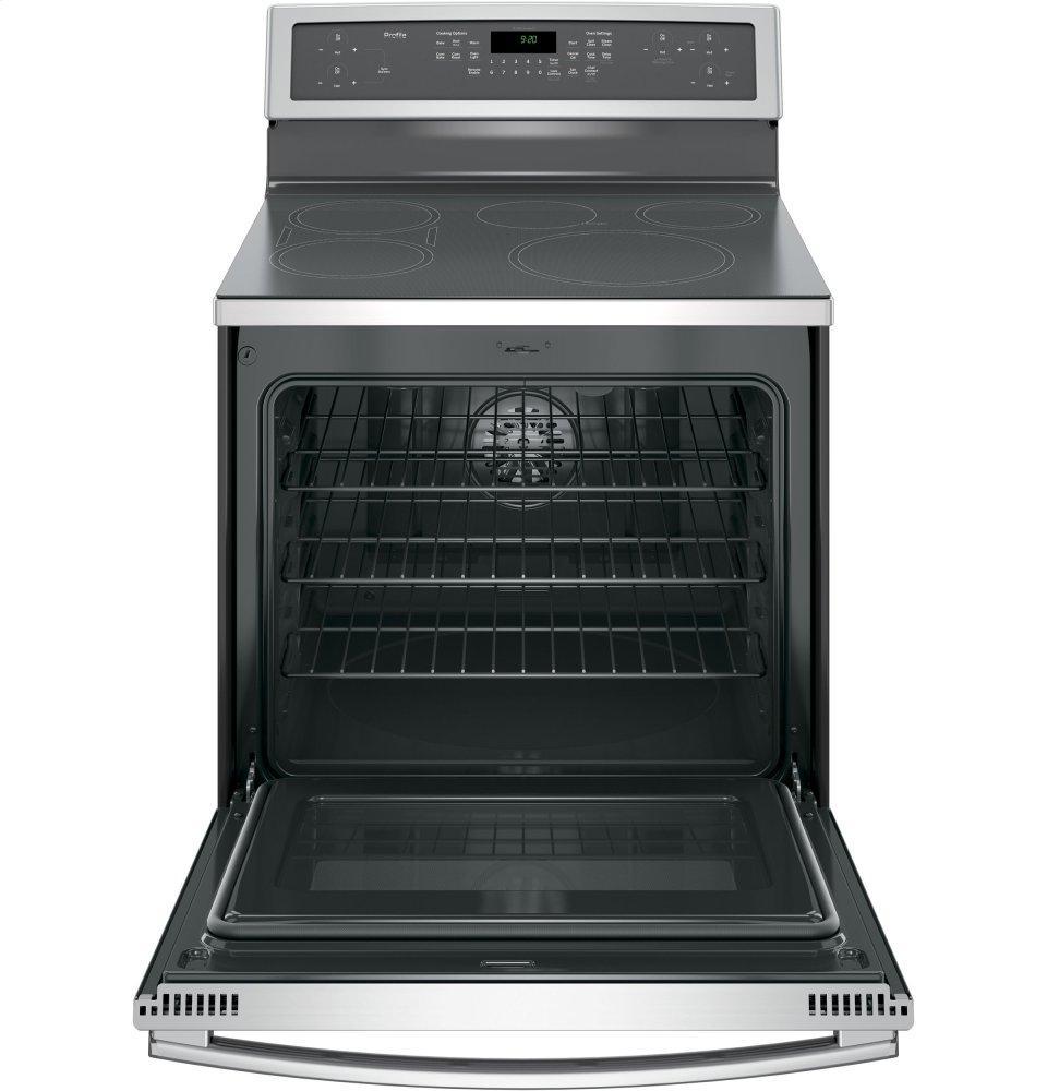 GE Profile™ 30" Smart Free-Standing Convection Range with Induction
