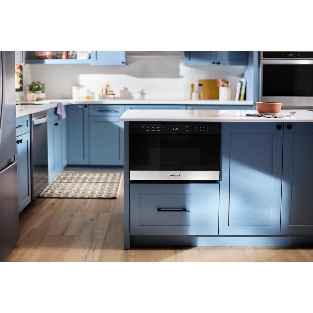 24-inch Built-in Microwave Drawer with Sensor Cooking