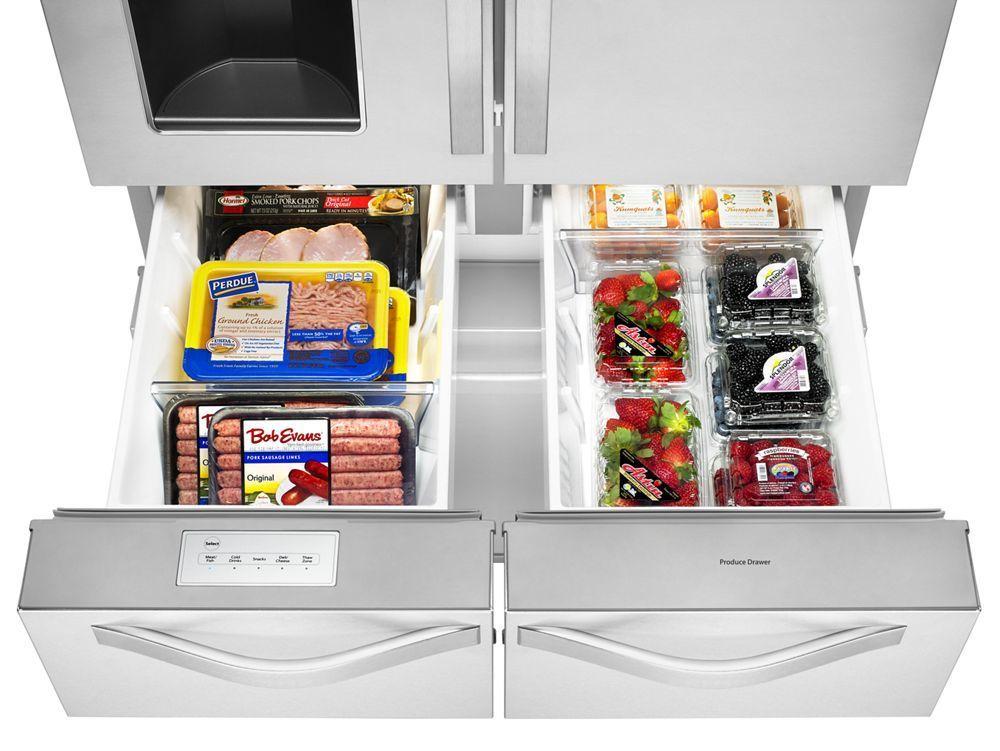 26 cu. ft. Double Drawer Refrigerator with Dual Icemakers