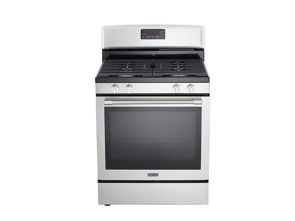 30-Inch Wide Gas Range with Fan Convection and Max Capacity Rack - 5.8 Cu. Ft.