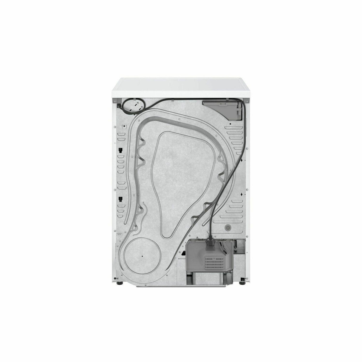 500 Series Cond. Dryer - 208/240V, Cap. 4.0 cu.ft., 15 Cyc.,65 dBA, SS Drum, Silv. Rev./Door; ENERGY STAR