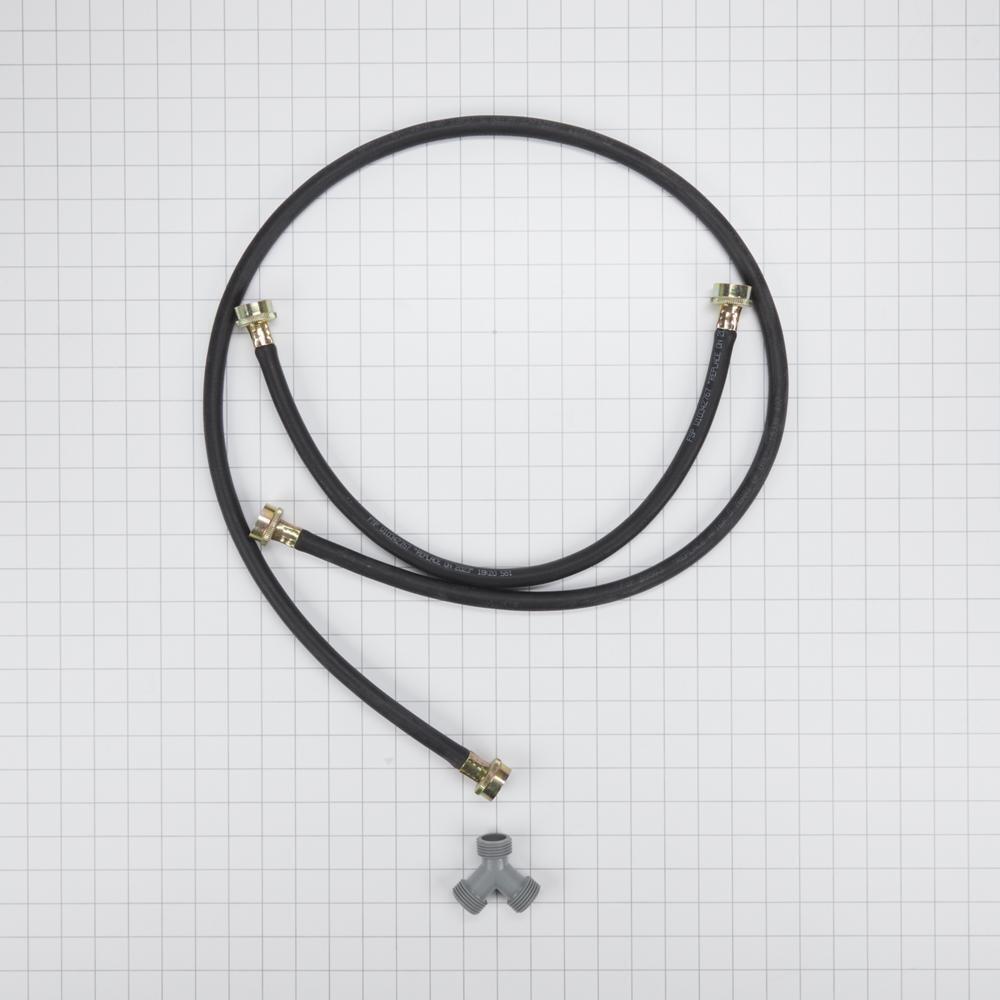 5' Black Steam Dryer Hose Kit