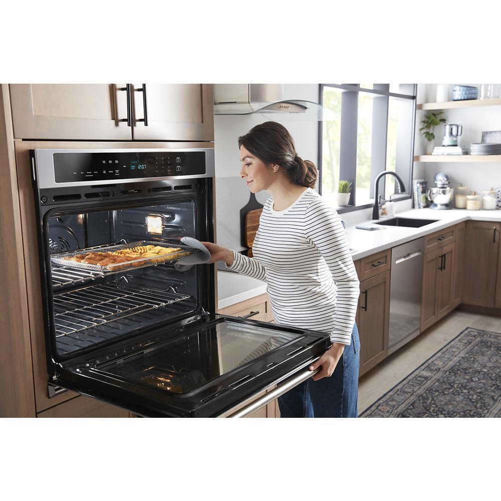 27-inch Single Wall Oven with Air Fry and Basket - 4.3 cu. ft.