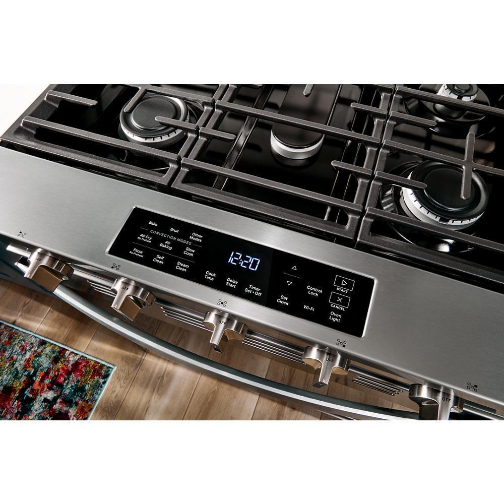 30-inch Gas Smart Range with Air Cooking Technology