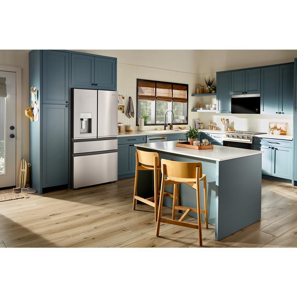 Whirlpool® 36-inch True Counter Depth 3-Door French Door Refrigerator with Nugget Ice - 23.4 cu. ft.