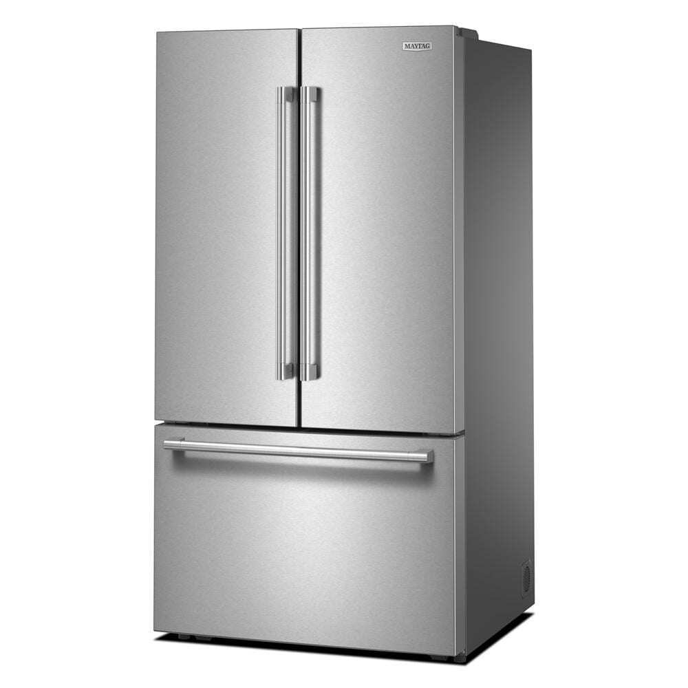 Maytag® 31 Cu. Ft. XL Capacity French Door Bottom Mount Refrigerator with Ice + Water