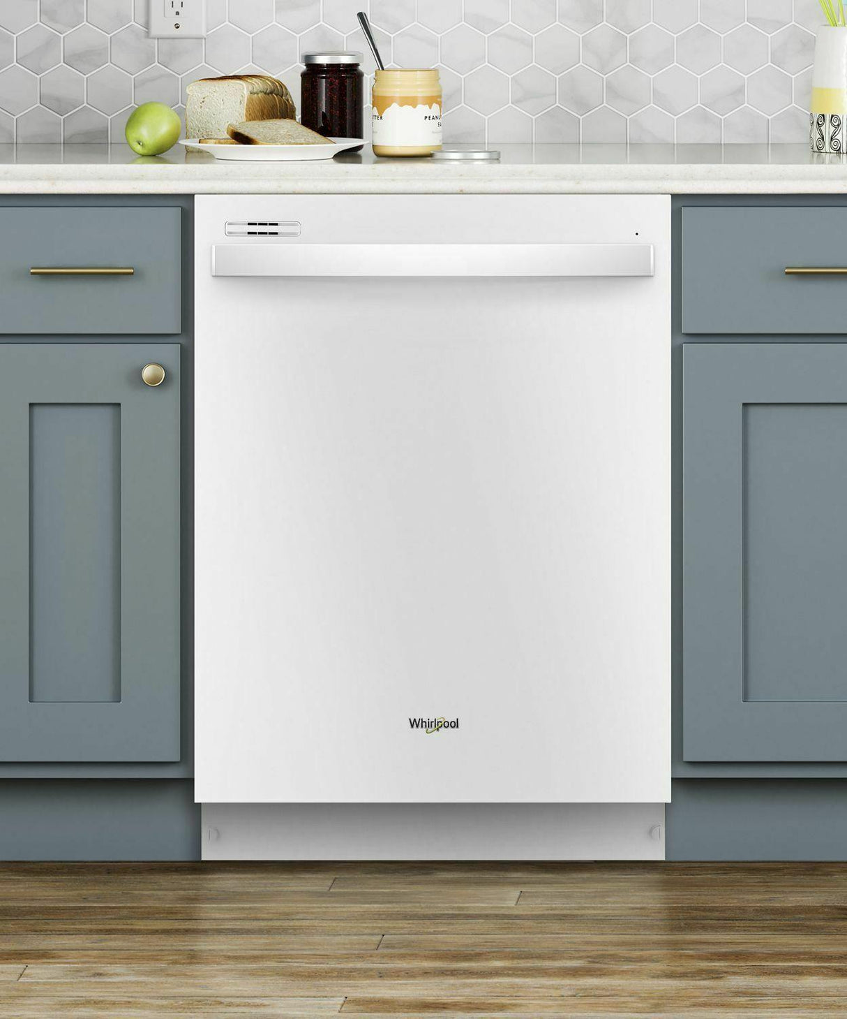 Dishwasher with Sensor Cycle - White