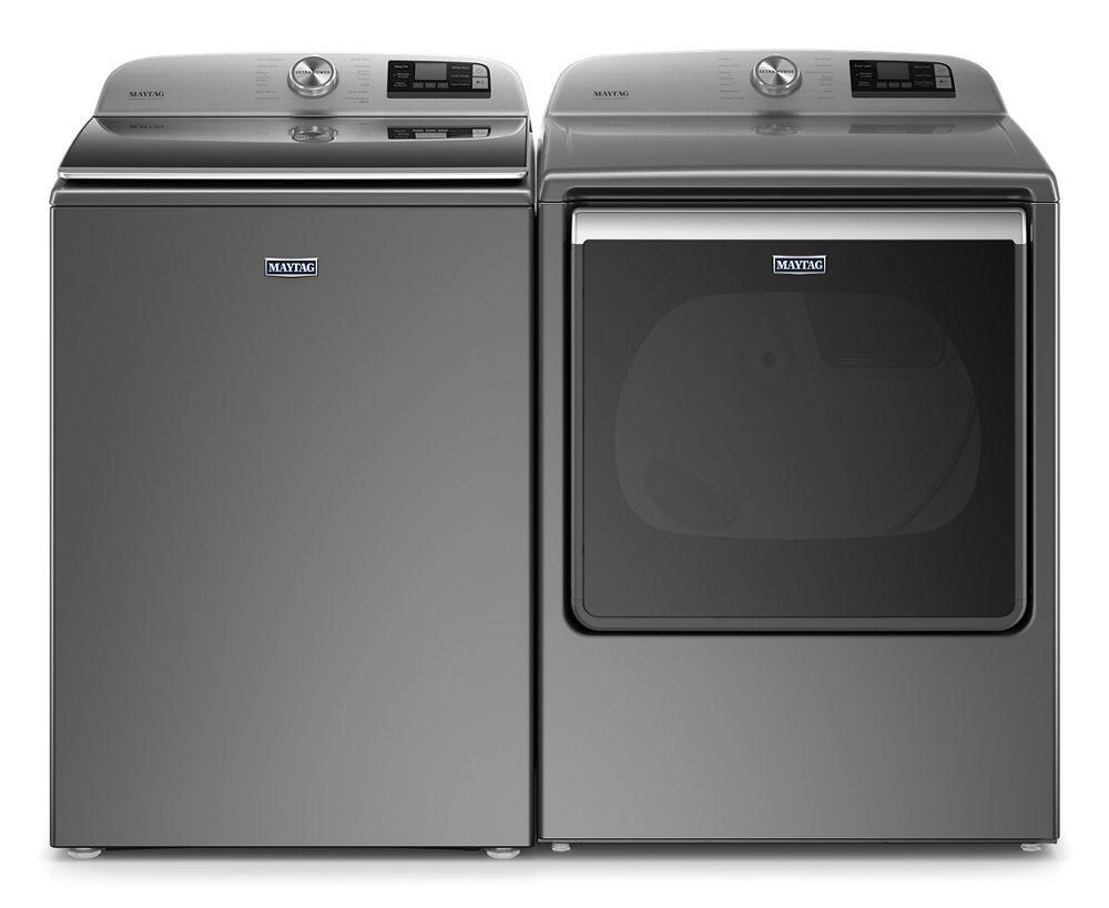 Smart Capable Top Load Gas Dryer with Extra Power Button - 8.8 cu. ft.