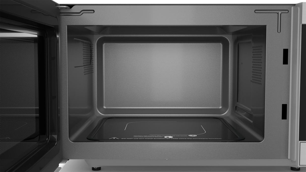 Sharp 1.1 cu. ft. 1100W Flatbed Countertop Microwave Oven with Inverter Technology