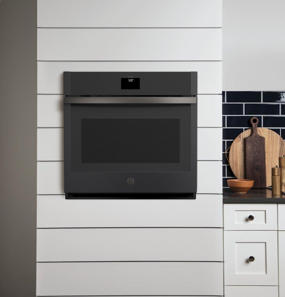 GE® 30" Smart Built-In Self-Clean Convection Single Wall Oven with Never Scrub Racks
