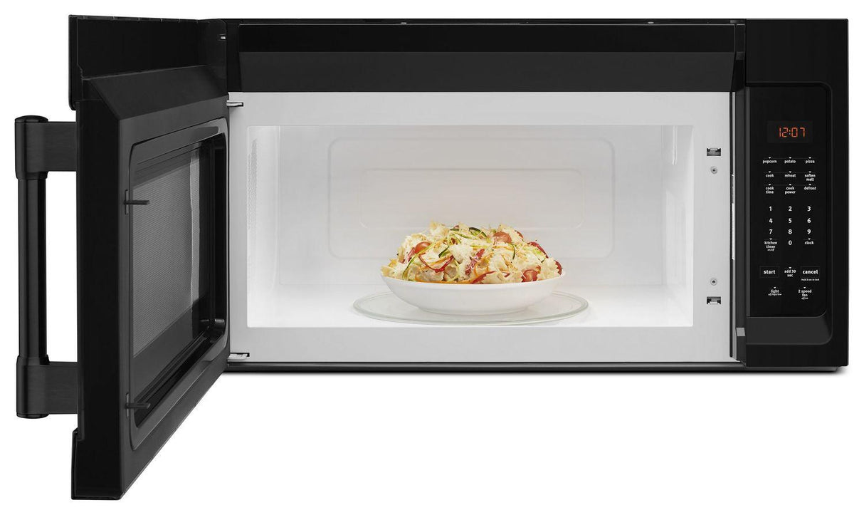 Compact Over-The-Range Microwave - 1.7 Cu. Ft. Black