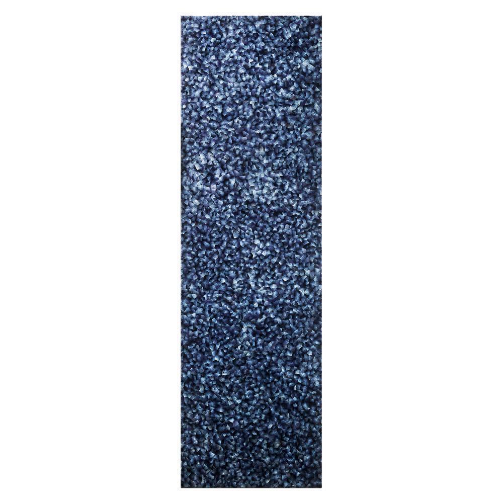 24" Elements Collection Mussel Shell Blue Custom Column Panel