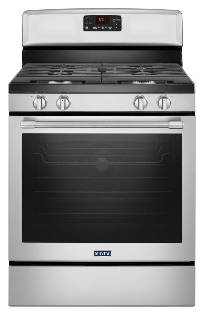 30-Inch Wide Gas Range with Fan Convection and Max Capacity Rack - 5.8 Cu. Ft.