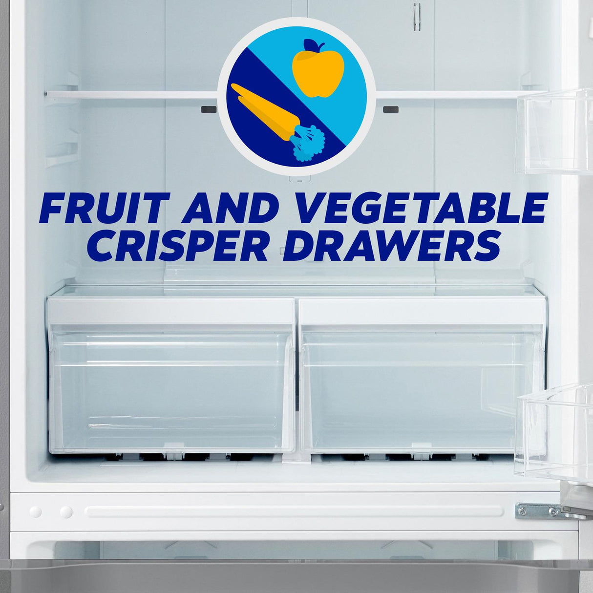 Element Electronics 18.4 cu. ft. French Door Refrigerator - White, ENERGY STAR (ERFD19CGCW)