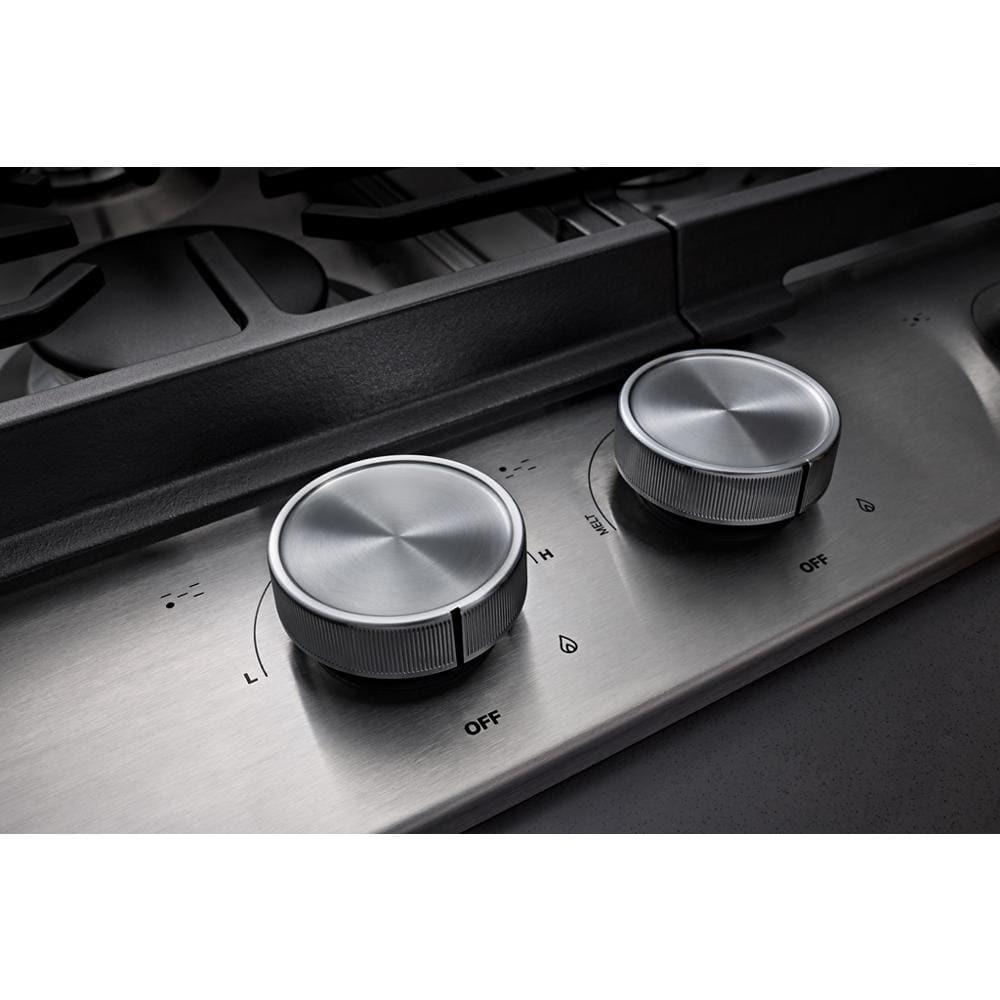 KitchenAid® 30 in. Gas Cooktop with 5 Burners and Integrated Wok Grate