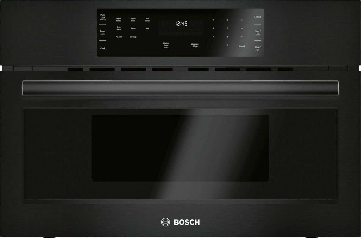 500 Series, 30", Microwave, Black, Drop Down Door