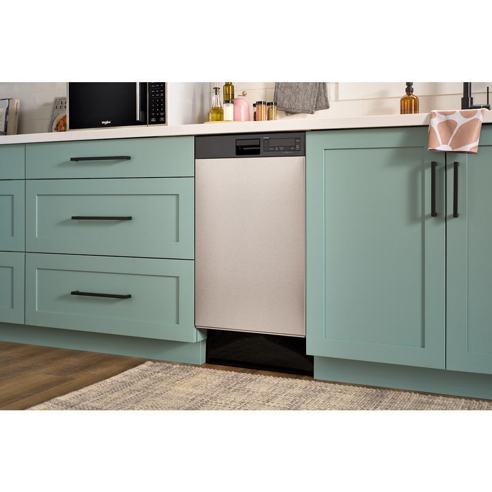 18" Stainless Steel Dishwasher with Half Load Cycle and Triple Spray Arms - 48 dBA