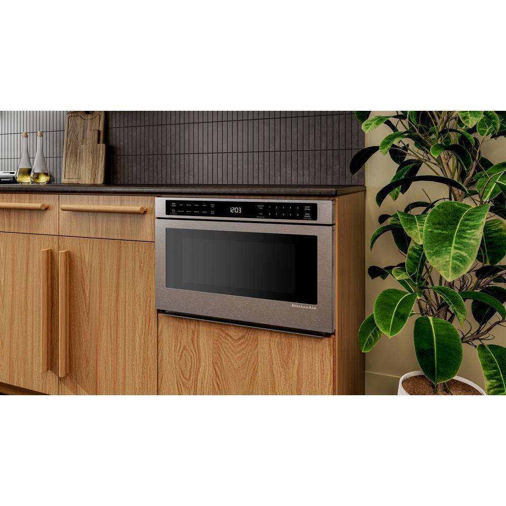 24" Under-Counter Microwave Oven Drawer with Steam Cooking