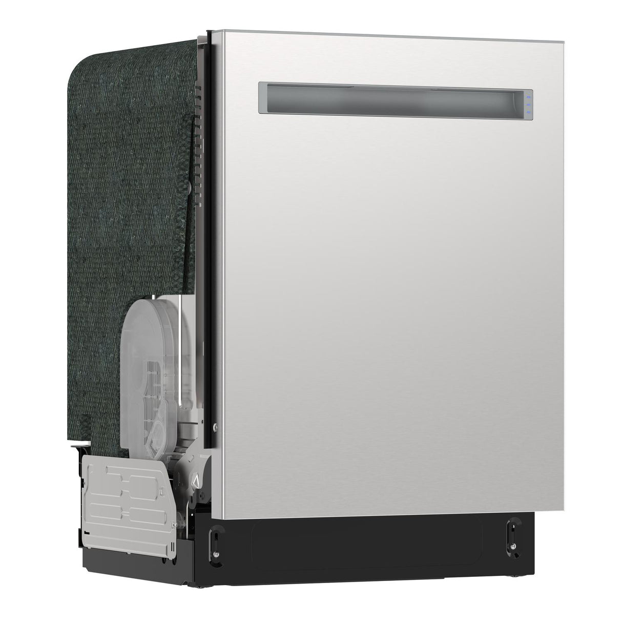 24" Top Control Stainless Steel Pocket Handle 47 dBA Dishwasher with Auto Door Open