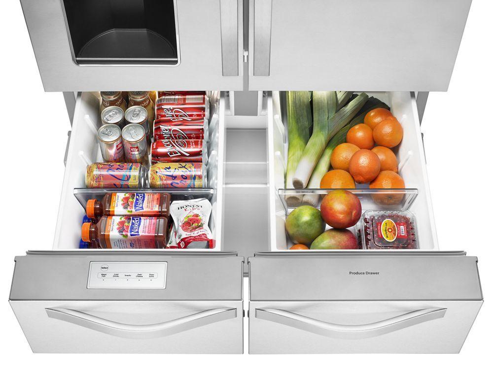26 cu. ft. Double Drawer Refrigerator with Dual Icemakers