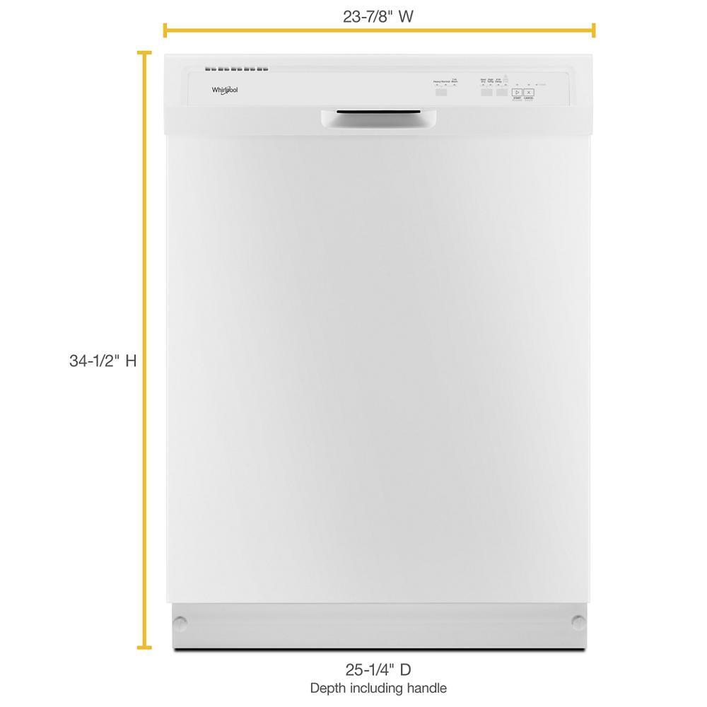 Heavy-Duty Dishwasher with 1-Hour Wash Cycle