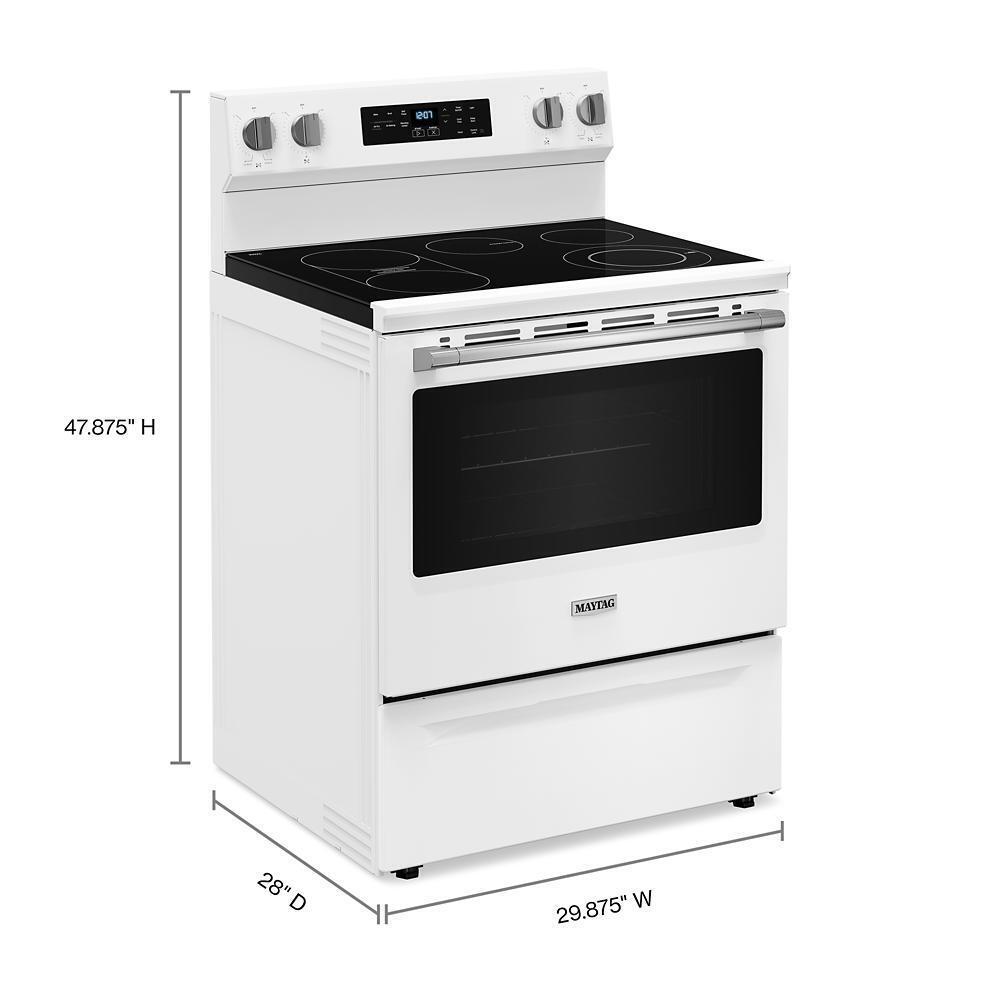 30-Inch Wide Gas Range With Steam Clean - 5.0 cu. ft.