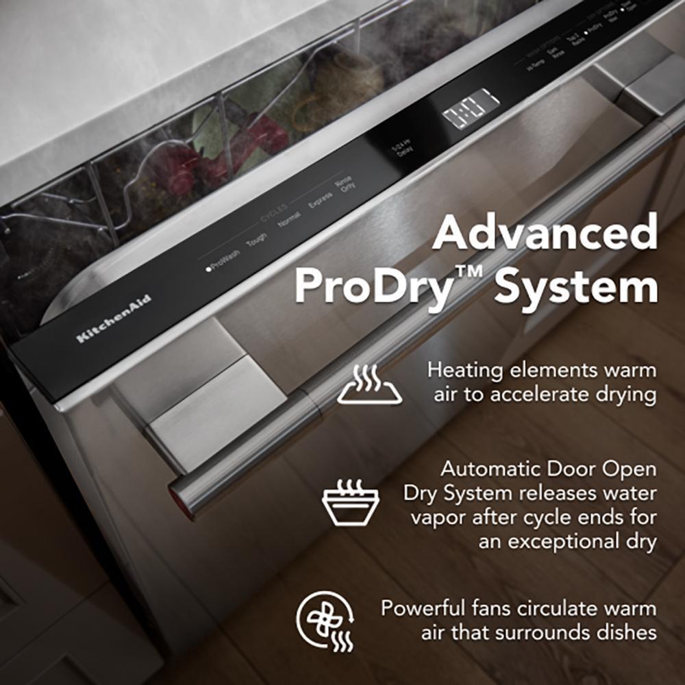 360(degree) Max Jets™ Third Rack Dishwasher with Advanced ProDry™ System and Ultra-bright LED Lighting, 44 dBA