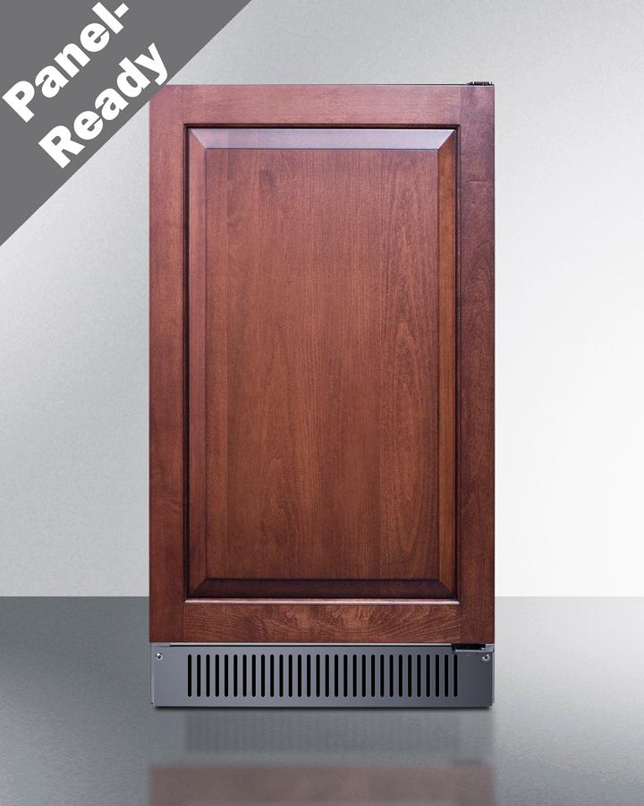18" Wide Clear Icemaker, ADA Compliant (panel Not Included)