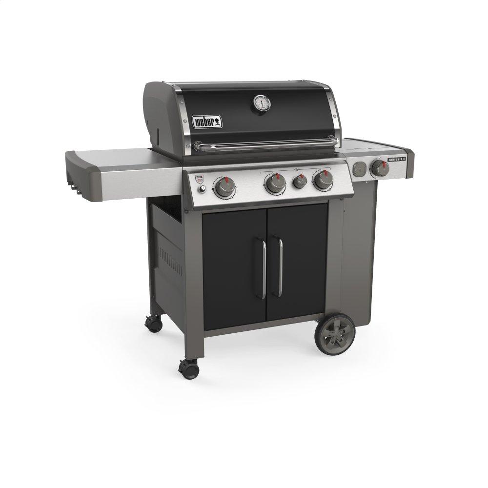 GENESIS II E-335 Gas Grill Black Natural Gas