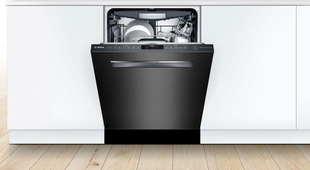 800 Series Dishwasher 24" Black stainless steel