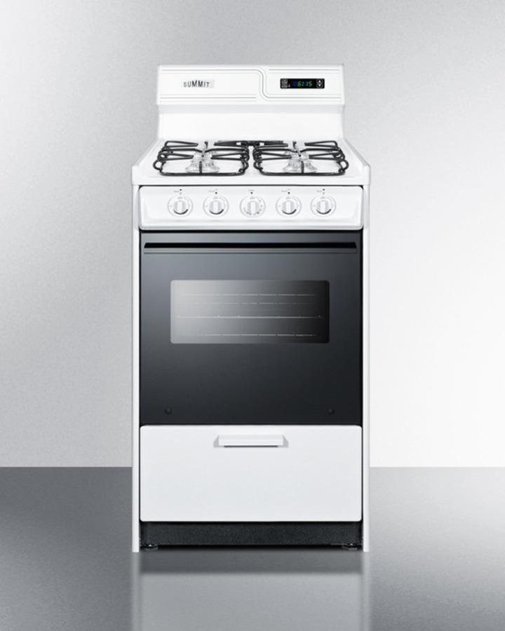 20" Wide Gas Range