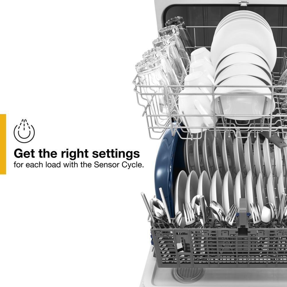 ENERGY STAR® certified dishwasher with Sensor cycle