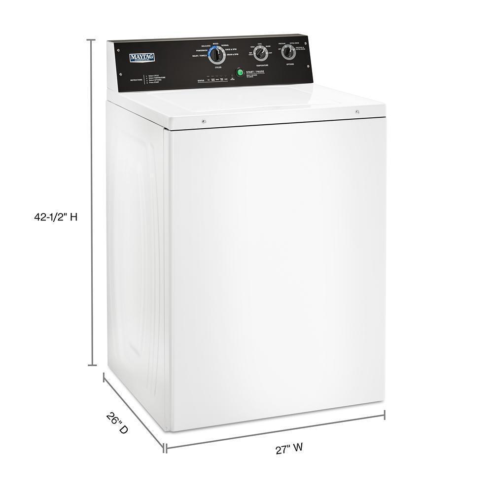 3.5 cu. ft. Commercial-Grade Residential Agitator Washer