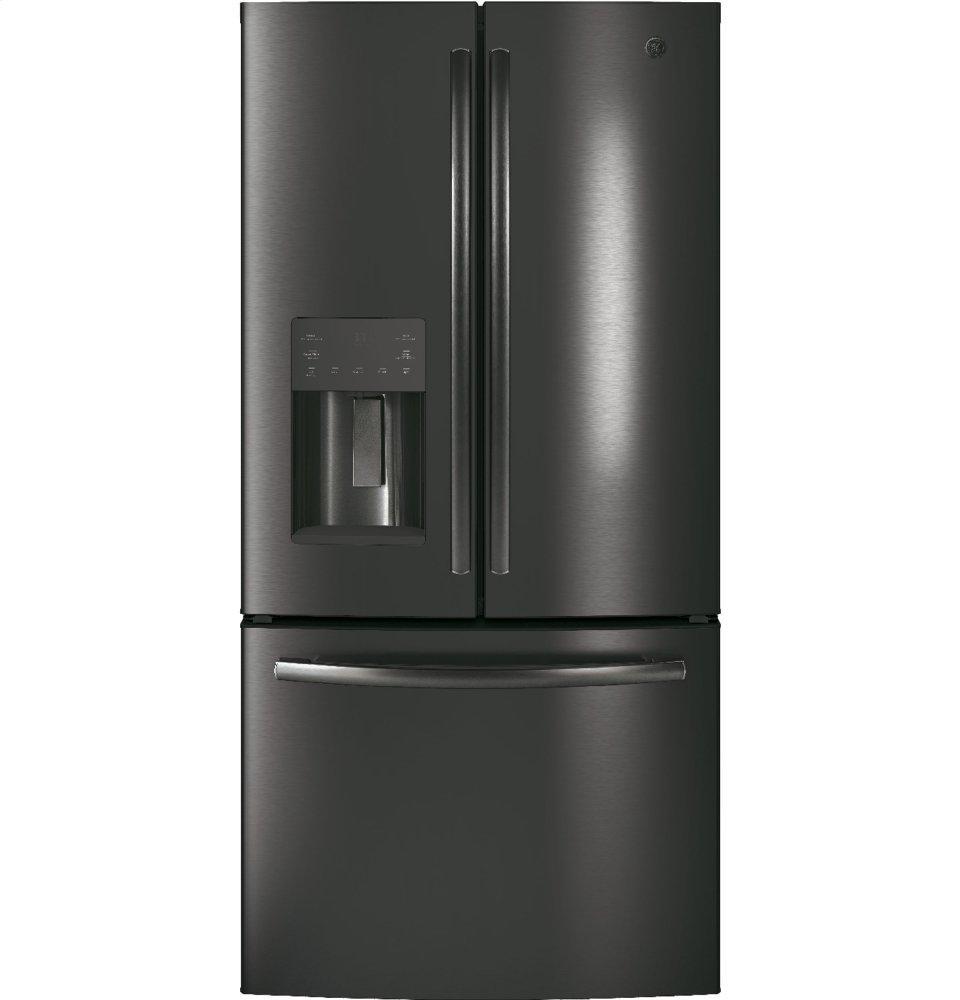 GE® ENERGY STAR® 17.5 Cu. Ft. Counter-Depth French-Door Refrigerator