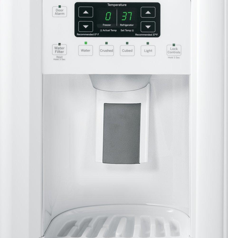GE® 23.2 Cu. Ft. Side-By-Side Refrigerator
