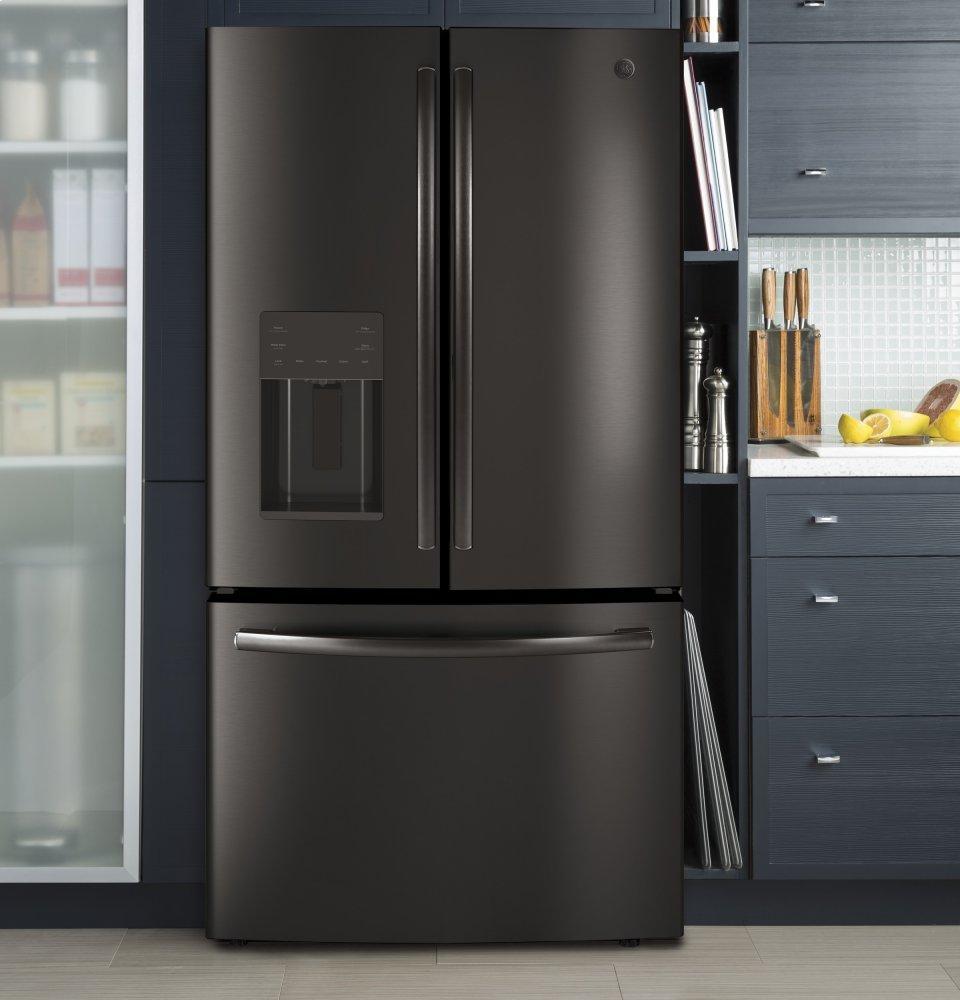 GE® ENERGY STAR® 25.6 Cu. Ft. French-Door Refrigerator