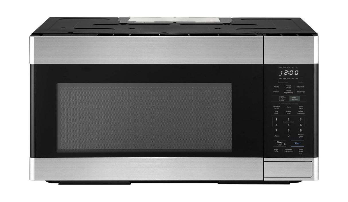 1.8 cu. ft. Stainless Steel 1100W Over-the-Range Microwave Oven