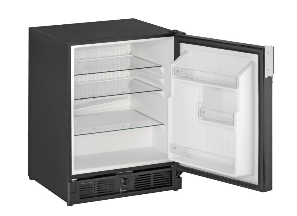 29r 21" Refrigerator With Black Solid Finish and Field Reversible Door Swing (115 V/60 Hz)