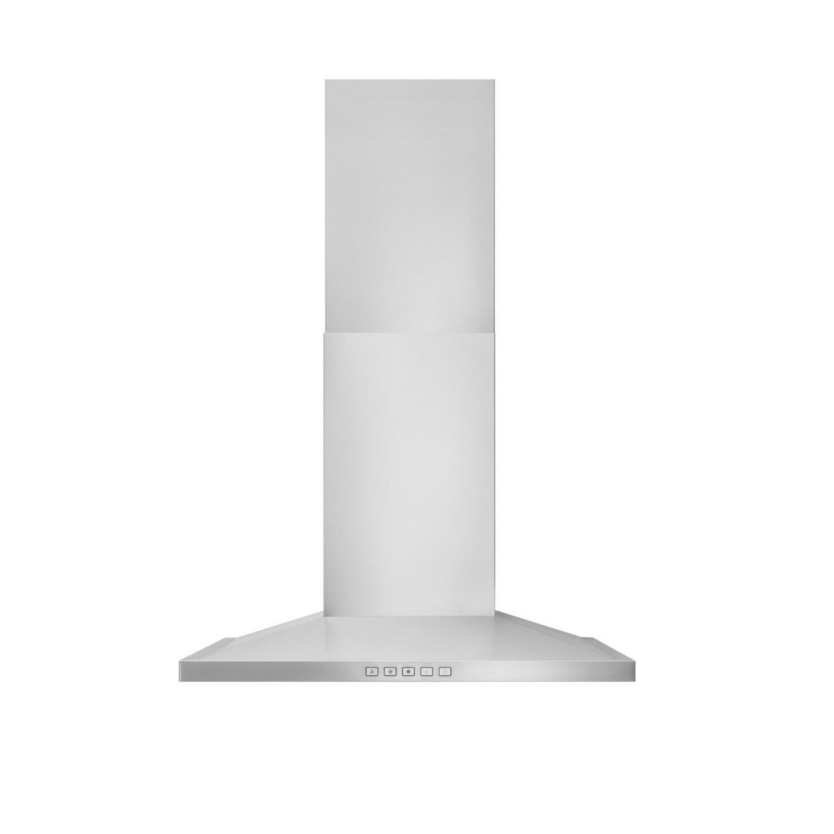 Broan® 30-Inch Convertible Wall-Mount Low Profile Pyramidal Chimney Range Hood, 450 MAX CFM