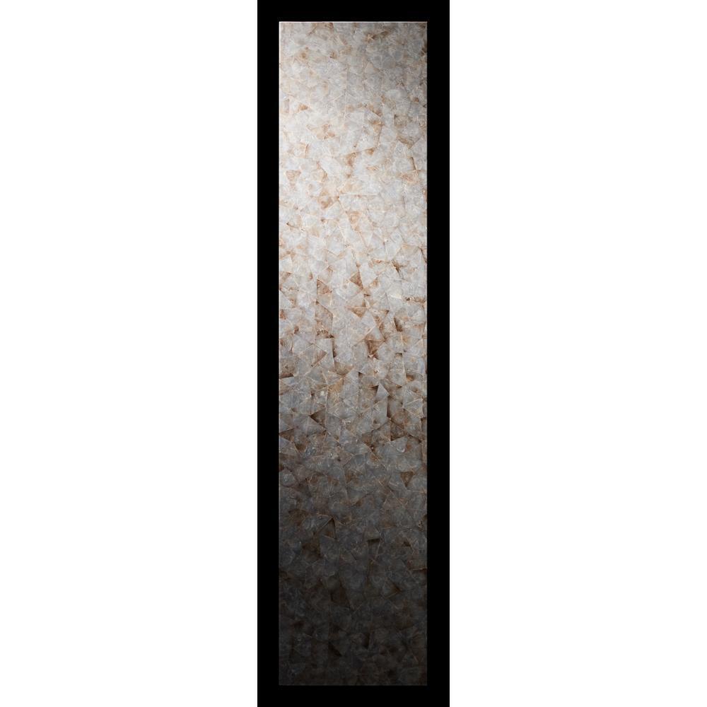 18" Elements Collection Capiz Copper Custom Column Panel