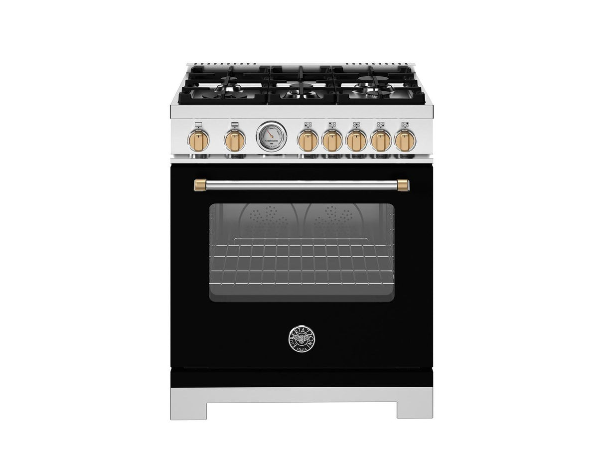 30" Master Series range - Gas oven - 5 aluminum burners