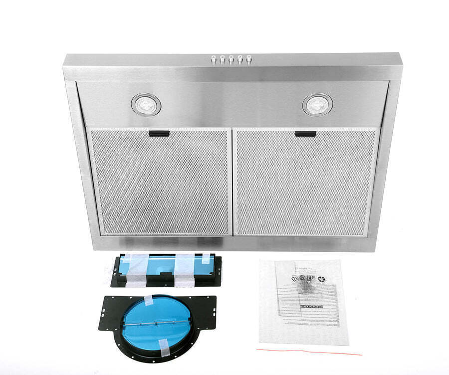 Hauslane 30-in Convertible Stainless Steel Undercabinet Range Hood