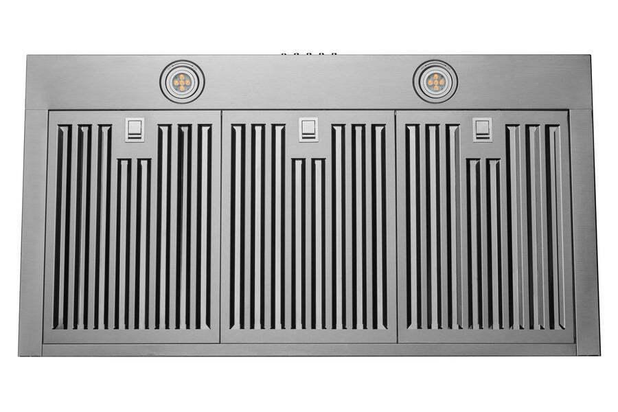 Hauslane Chef 36-in Convertible Stainless Steel Wall-Mounted Range Hood