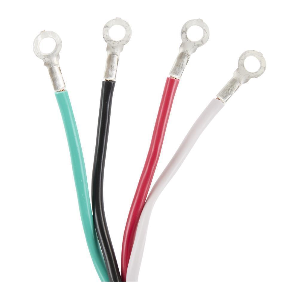 4' Electric Dryer Power Cord 4-Wire 30 Amp