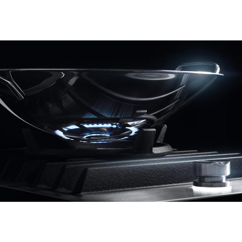 Custom 15" Single-Burner Gas Cooktop with Wok Ring